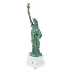 Decoración de sala Estatua de la Libertad Pequeños Adornos Oficina Viaje Diosa Resina - Imagen 1 de 12