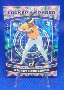 2023 Donruss Rickey Henderson Locked And Loaded 224/349 HOF Athletics #LL6 