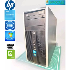 HP COMPAQ 6200 PRO MT PC CELERON 2.40GHZ/8GB DDR3/ 500GB/WINDOWS 7 PRO - Imagen 1 de 21