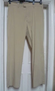 BNWT BRAX GOLF Size 42L Beige Lightweight Cotton Stretch Chinos Trousers W42 L38 - Picture 1 of 18