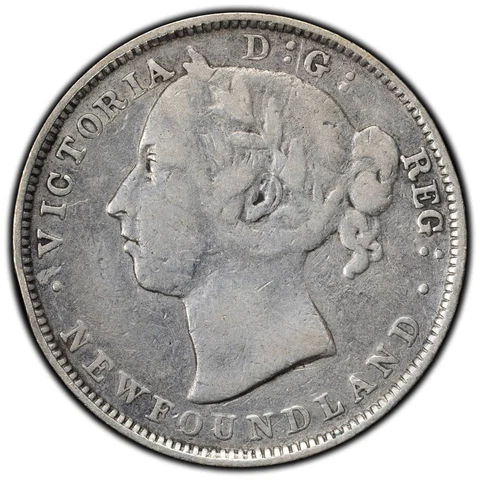 Newfoundland 1888 20 Cents Silver Coin Cover