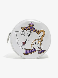 Disney Danielle Nicole La Bella y la Bestia Mrs. Potts Chip Maquillaje Bolsa de Cosméticos - Imagen 1 de 2