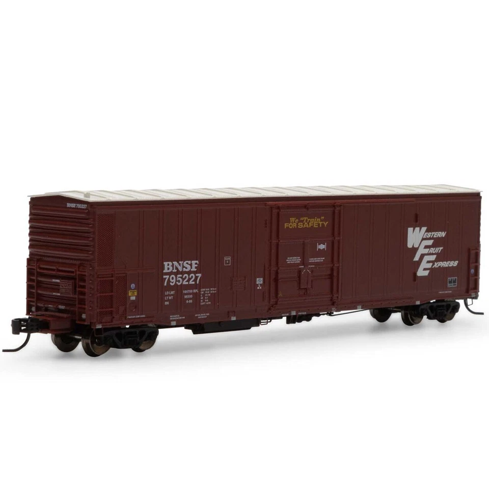 Athearn ATH24710 57' Mechanical Reefer w/ Sound BNSF #795227 Freight Car N Scale - Image 1 of 1