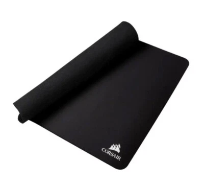 Heavy Cloth Gaming Mouse Pad Extra Thick Non Slip Base XLarge Black 450x400x6 mm - image 1 of 2
