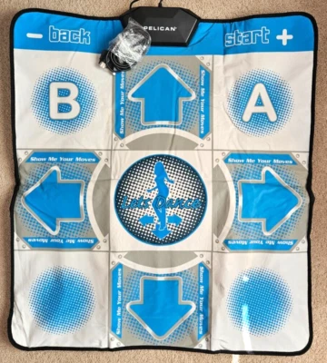Wii Game Cube PS 2 XBox Pelican Dance Dance Revolution Universal Dance Pad ÓTIMO - Imagem 1 de 4