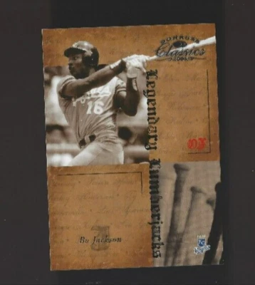 2004 Bo Jackson Donruss Classics Legendary Lumberjacks #LB-10 Royals 563/1000 - Image 1 of 2