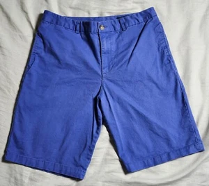 Polo Ralph Lauren Chino Shorts Men's Blue Cotton Size 18 - Picture 1 of 21