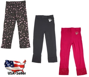 Wild Mango Girls Legging Pants Lace or Print Sizes 2T - 10 - Fashion Pants - Picture 1 of 7