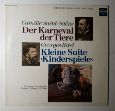 Camille Saint-Saëns Der Karneval der Tiere / Georges Bizet Kinderspiele LP | NM - Bild 1 von 3