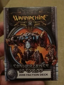 Mazo de facción Warmachine: Convergence of Cyriss 2016 *NUEVO Y SELLADO - Imagen 1 de 8
