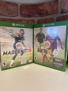MADDEN 15 & FIFA 15 FOR XBOX ONE - Picture 1 of 4