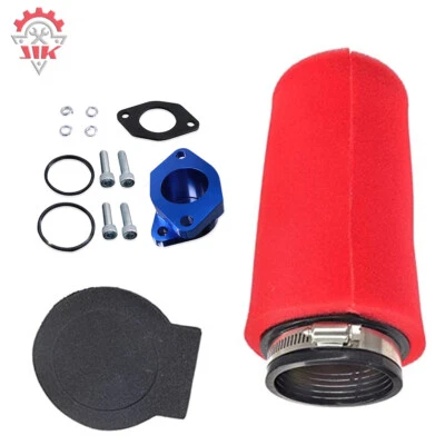 Filtro de aire con colector de admisión bota azul para Yamaha Warrior 350 1987-2004 EE. UU. Foto 1 de 4