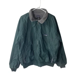 Chaqueta Synchilla Patagonia Vintage Años 90 Para Hombre Verde Sin Cáscara Talla Mediana - Imagen 1 de 9
