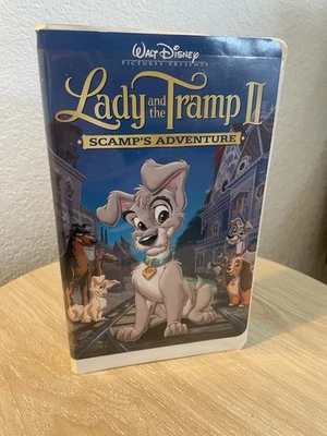 Walt Disney Lady and the Tramp II: Scamps Adventure VHS Clamshell - Image 1 of 3