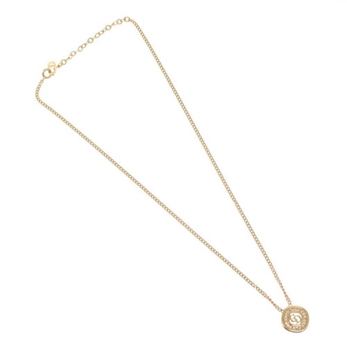 Collana Dior Cd Metallo Oro Gioielli Autentica