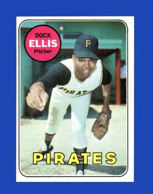 1969 Topps Set-Break #286 Dock Ellis EX-EXMINT *GMCARDS* - Image 1 of 2