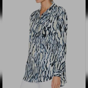 Camicetta di seta firmata Equipment in marshmallow Milti taglia S ufficio business casual - Foto 1 di 9