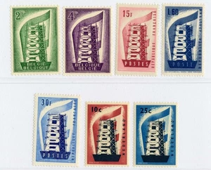 EUROPA UNITA CEPT-POSTEUROP Gemeinschaftsausgabe 1956 der Mitgliedstaaten MNH** - Picture 1 of 2