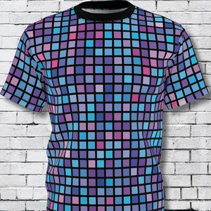 Purple Disco Rave - Rave Shirt EDM Music Festival Techno Acid House Dance Unisex - Picture 1 of 3
