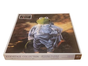 Green Boy Kermit Muppets Jigsaw Puzzle Kermitage Collection Art Treasures  V - Picture 1 of 6