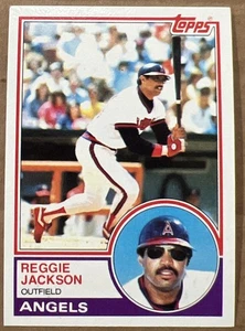 1983 Topps Baseball Reggie Jackson #500 NM - Picture 1 of 2