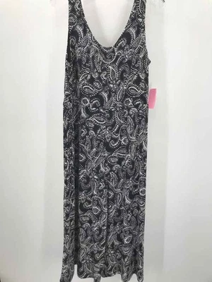 Mono sin mangas negro de talla grande Nicole Miller de segunda mano Foto 1 de 3