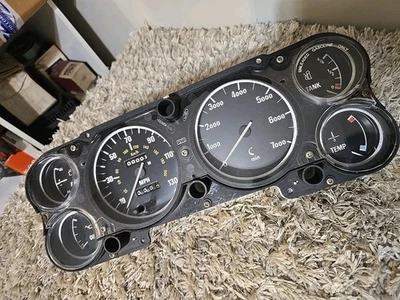 Velocímetro Mercury Capri 1973-78 cuadro de calibre de tacómetro 0 millas restaurado ¡Mira OEM! Foto 1 de 4