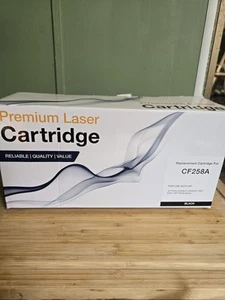 1 paquete de tóner negro CF258A compatible con impresora multifunción HP LaserJet M428, M404 - Imagen 1 de 4