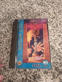Double Switch (Sega CD, 1993) CIB Complete W/ Manual + Reg Card Tested Working