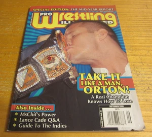 Revista Pro Wrestling Illustrated septiembre 2008 informe de mitad de año Randy Orton - Imagen 1 de 2