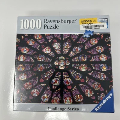 Ravensburger 1000 Piece Jigsaw Puzzle Challenge Series Rose of Notre Dame - New - Image 1 of 4