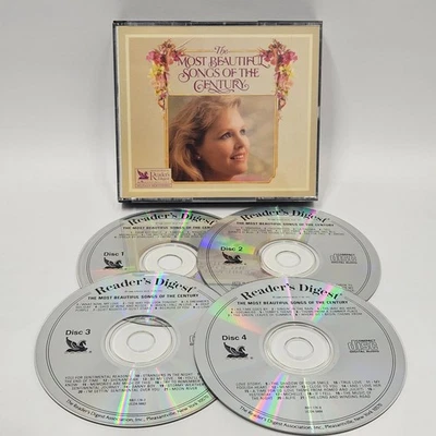 The Most Beautiful Songs of the Century 4 CD Set (Readers Digest Pop VG+) Foto 1 de 3