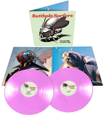 The Butthole Surfers - Live At The Leather Fly [Used Very Good Vinyl LP] Clear V - Image 1 of 2