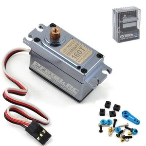 Protek RC 160T Low Profile High Torque Metal Gear Servo High Voltage/Metal Case - Picture 1 of 1