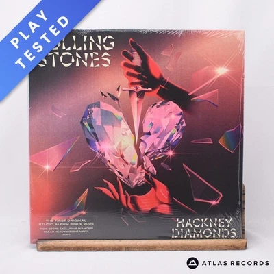The Rolling Stones Hackney Diamonds Clear Diamond LP Album Vinyl Record - NEW - Image 1 of 4