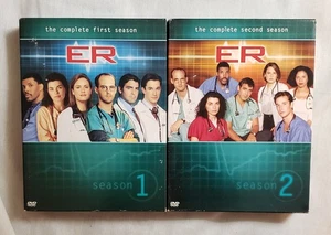 ER DVD Complete Seasons 1 2 TV Series Doctor Show Popular 1-2 Clean 1994-1996 NR - Picture 1 of 17