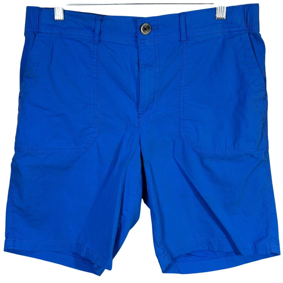 Pantalones cortos de carga Sonoma Goods For Life azules utilitarios para mujer talla L algodón spandex Foto 1 de 4