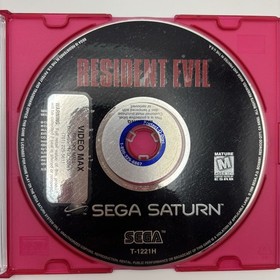 Capcom Resident Evil for Sega Saturn Game Disc Only - Tested - Fast Shipping