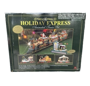 Bright Holiday Express #387 Juego de Tren de Navidad Animado Completo Funcionando - Imagen 1 de 12