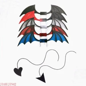 Remilia Scarlet Evil Wings Tail Prop Cosplay Party Halloween Oriental Project - Picture 1 of 15