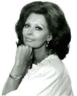 A Sophia Loren With His Hand On His Beard 8X10 Picture Celebrity Print