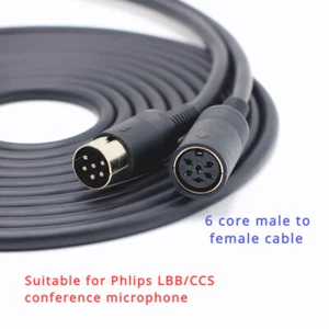 Phlips LBB/CCS micrófono de conferencia/micrófono cable de 6 núcleos/línea de audio (2M-12M) - Imagen 1 de 5