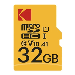 Kodak 32GB Class 10 UHS-I U1 microSDHC Card with Adapter - Picture 1 of 2