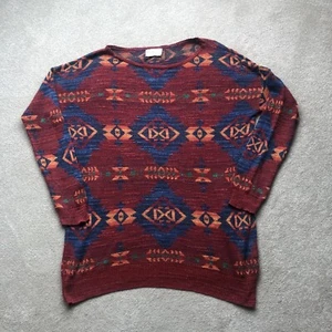 Ralph Lauren Women’s Aztec South Western  Oversized Boho Jumper Size M/L - Picture 1 of 11
