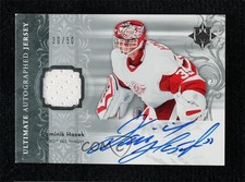 2006-07 Ultimate Collection Auto Jerseys /50 Dominik Hasek #AJ-HA Auto HOF