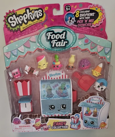 Shopkins Food Fair Candy Collection 2014 - New Sealed SEE PHOTOS Cover