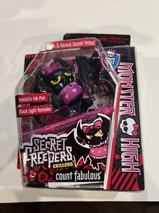 Monster High Secret Creepers Critters Count Fabulous  2013 Factory Sealed New - Picture 1 of 3