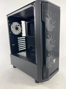 GAMDIAS ATX Mid Tower Gaming Computer PC Case (Side Tampered Glass) READ - Afbeelding 1 van 7