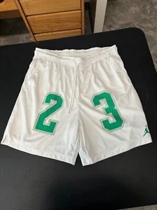 Nike Air Jordan 23 gfx Malla Baloncesto Pantalones Cortos Blanco Verde Talla XL DX9671 100 - Imagen 1 de 7