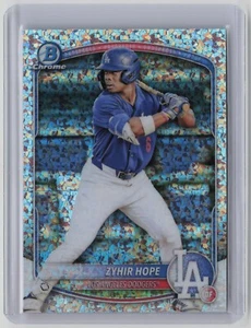 ZYHIR HOPE 2025 Bowman Chrome MINI DIAMOND REFRACTOR PROSPECT RC Dodgers BCP-2 - Picture 1 of 2